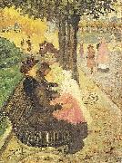 Maurice Prendergast, The Tuileries Gardens